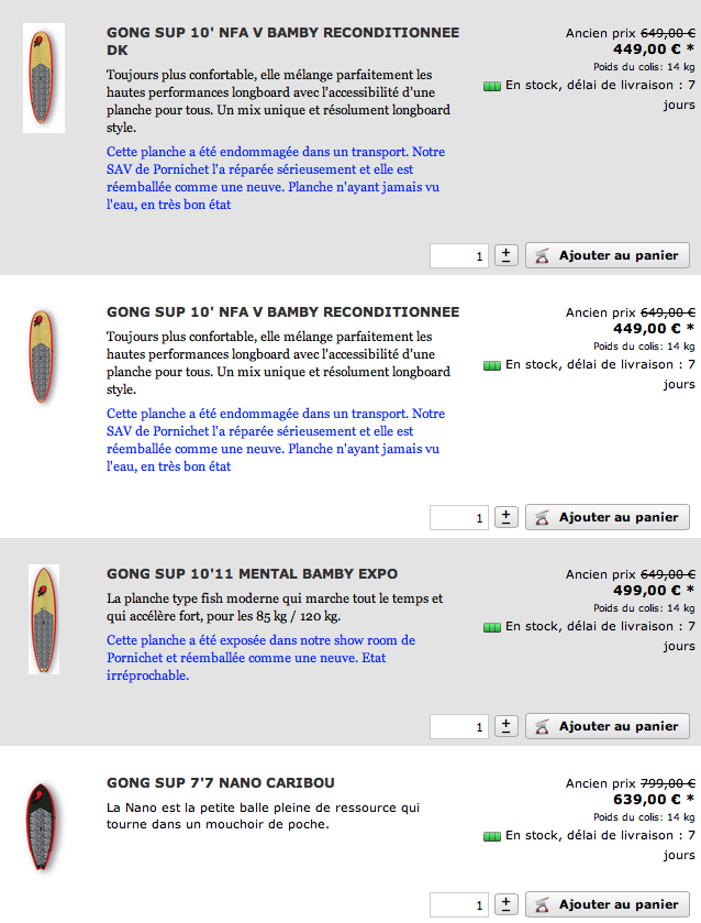 SHOP : bon plans on line !!!