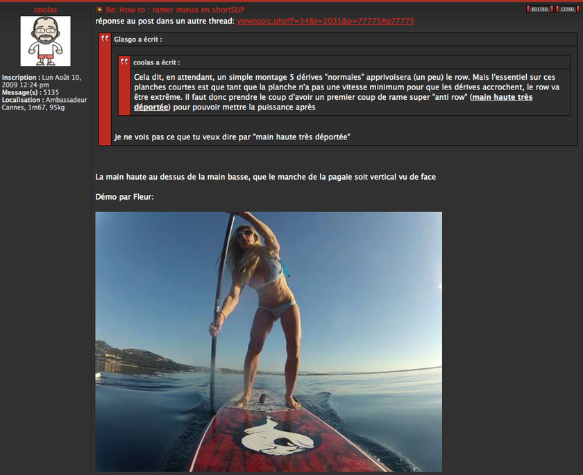 FORUM : how to paddle straight !!!