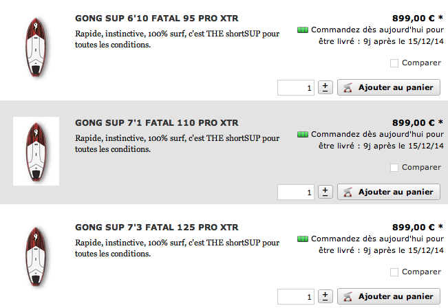 SHOP : new XTR Fatal on line !!!