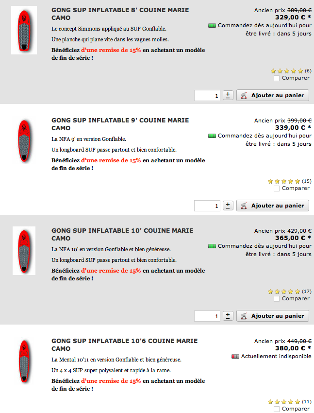 SHOP : few great deal on line !!!