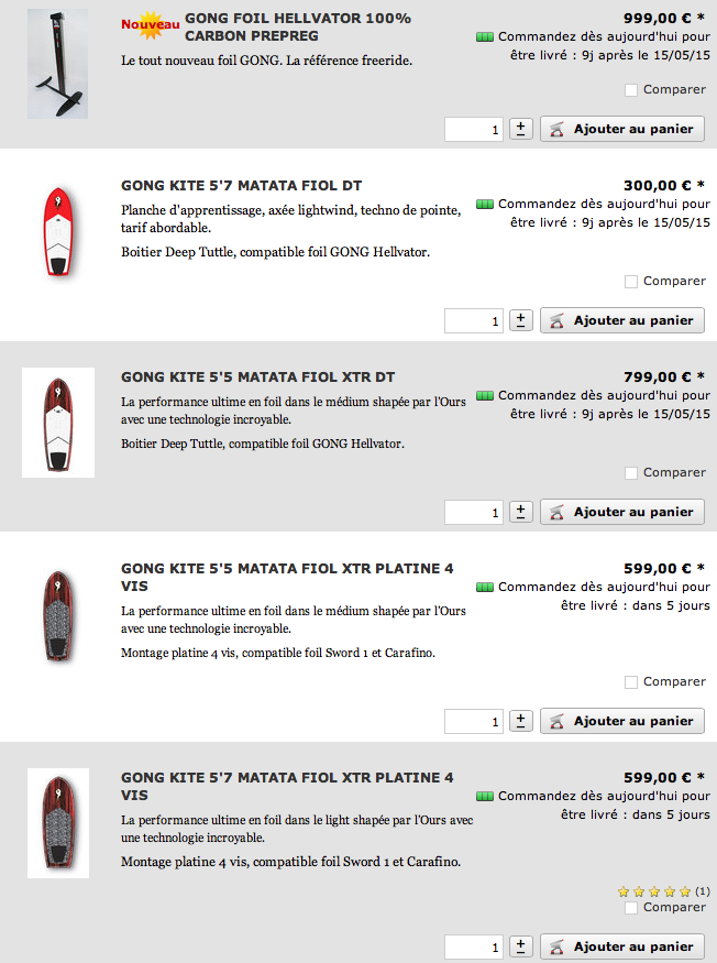 SHOP : foils for sale !!!