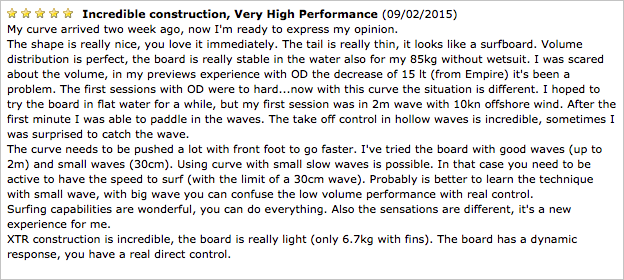 FOCUS : 7'6 Curve PRO XTR !!!