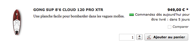 FOCUS : 8'6 Cloud XTR !!!