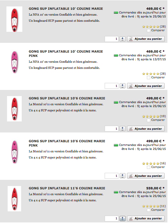 SHOP : booking !!!