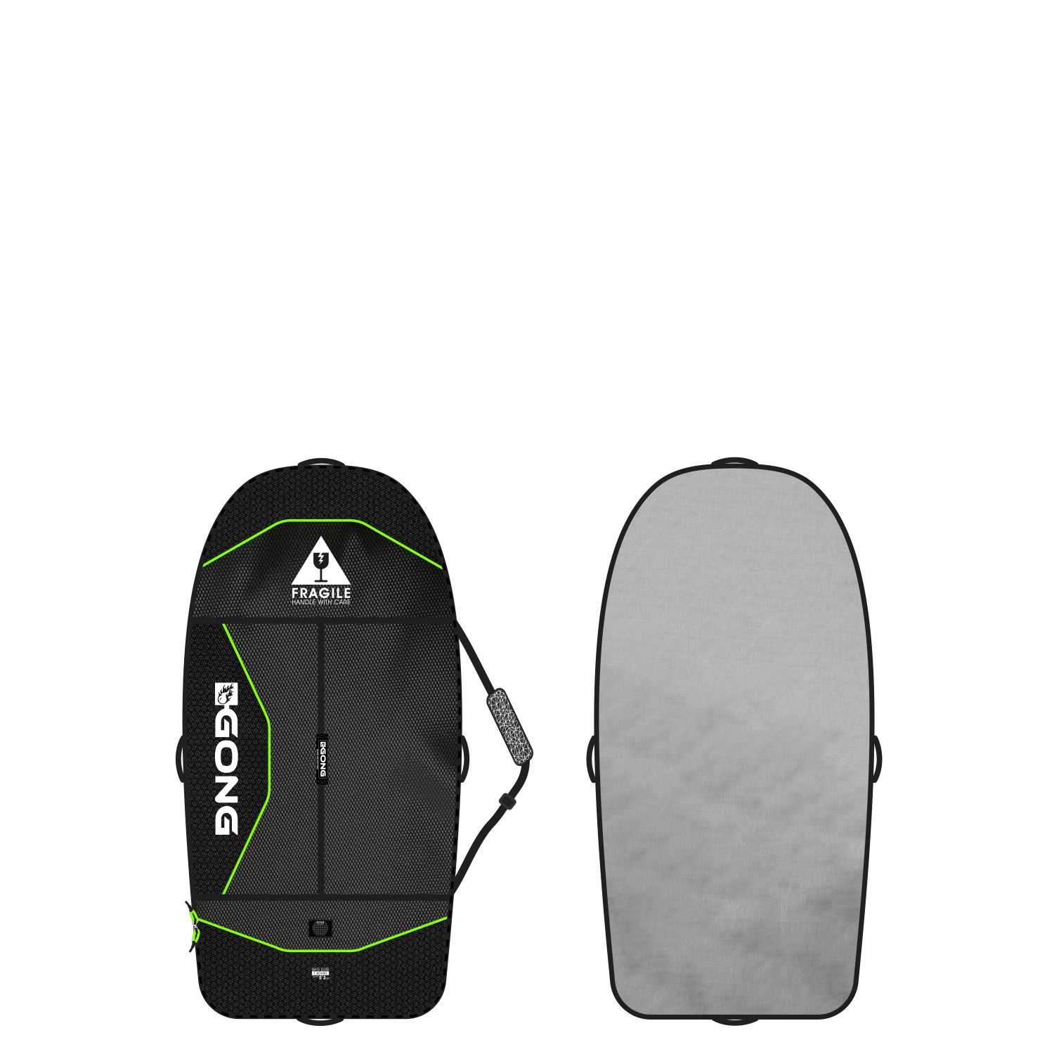 Foil Board Luxe Bag - 5'3 x 31" grey Occasion 12102