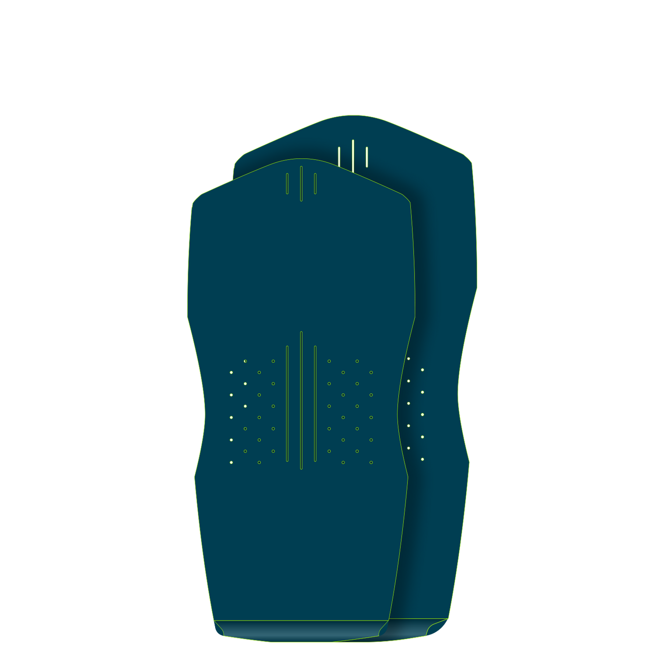 GONG | Eva Wingfoil Brushed Pad Shape Flint