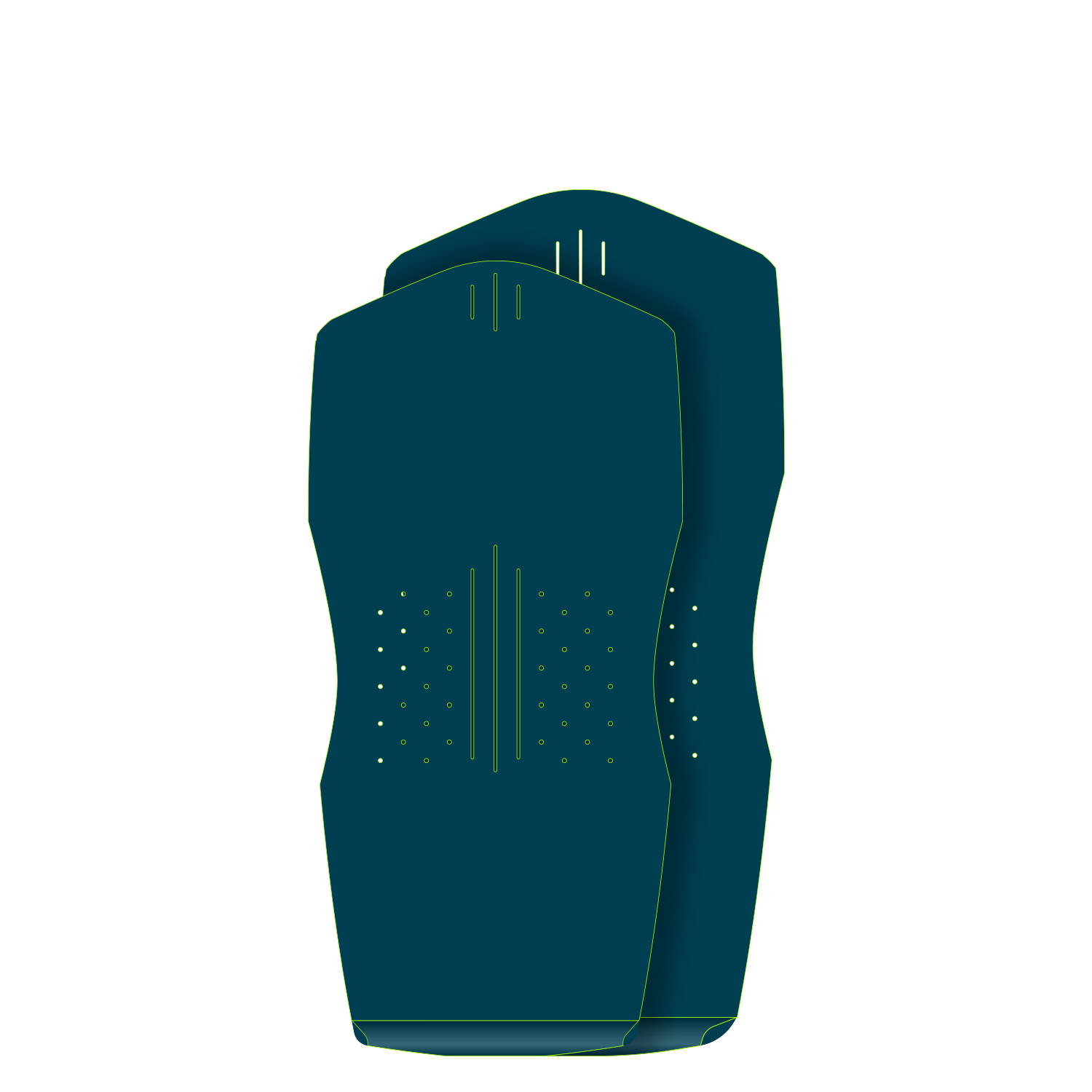 GONG | Eva Wingfoil Brushed Pad Shape Flint