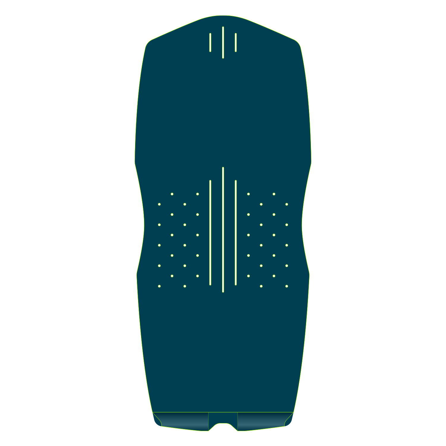 GONG | Eva Wingfoil Brushed Pad Shape Kube