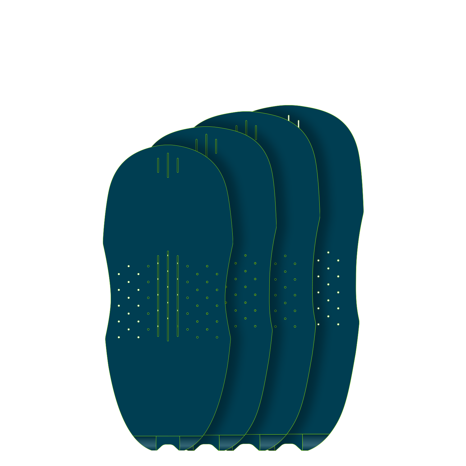 GONG | Eva Wingfoil Brushed Pad Shape Lethal