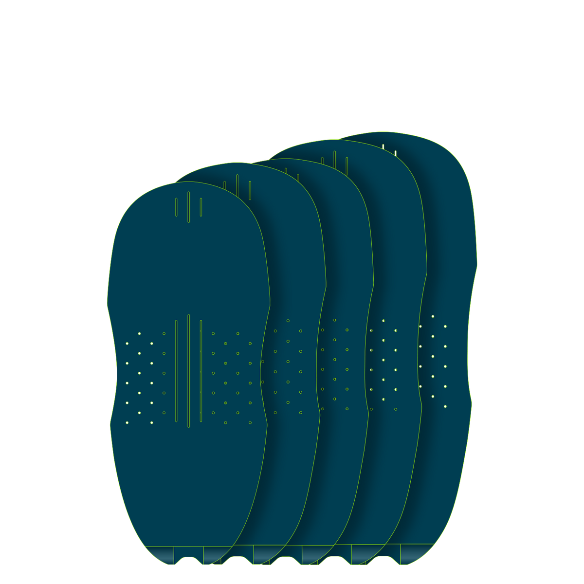GONG | Eva Lethal Wingfoil Brushed Pad Shape