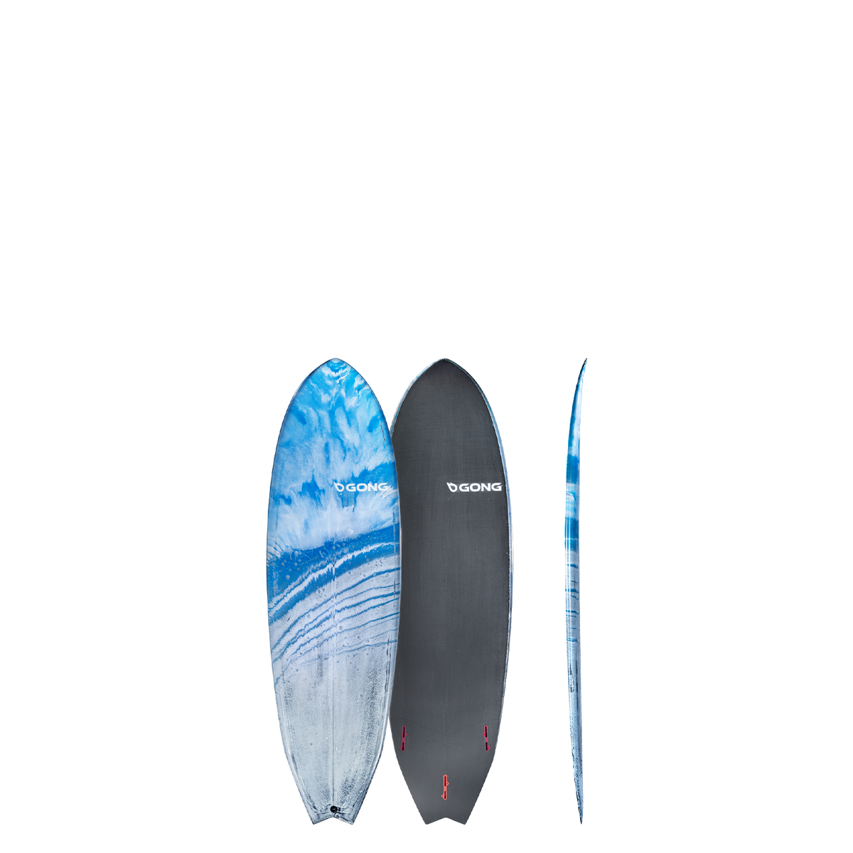 GONG | Factory Surf 5'11 Vibe EPS PRO Resin Tint Marble Blue