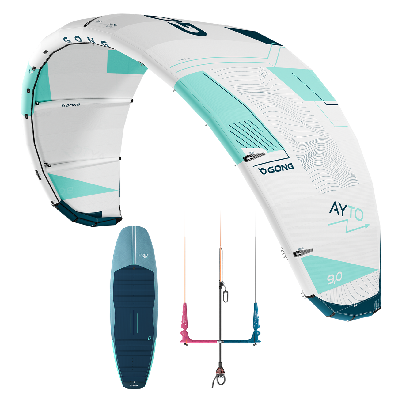GONG | Pack Kite & Board Freestyle Big Air