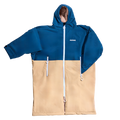 GONG | Poncho Imperméable Sable / Bleu