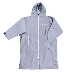 GONG | Poncho Dryfleece Imperméable Gris Clair