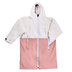 GONG | Pink / Cream Waterproof Dryfleece Poncho 