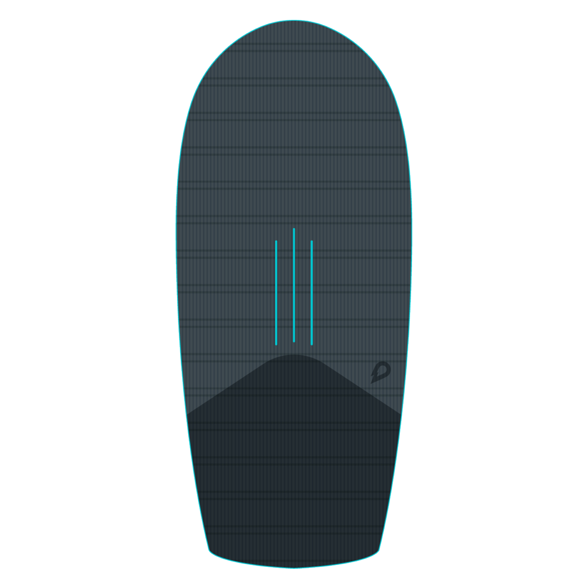 GONG | Wingfoil Ridge Traction Pad - Shape Cruzader Diamond