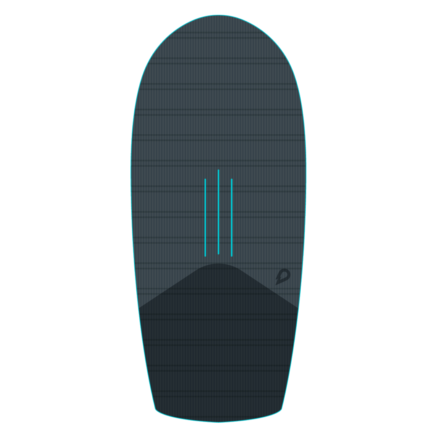 GONG | Wingfoil Ridge Traction Pad - Shape Cruzader Diamond