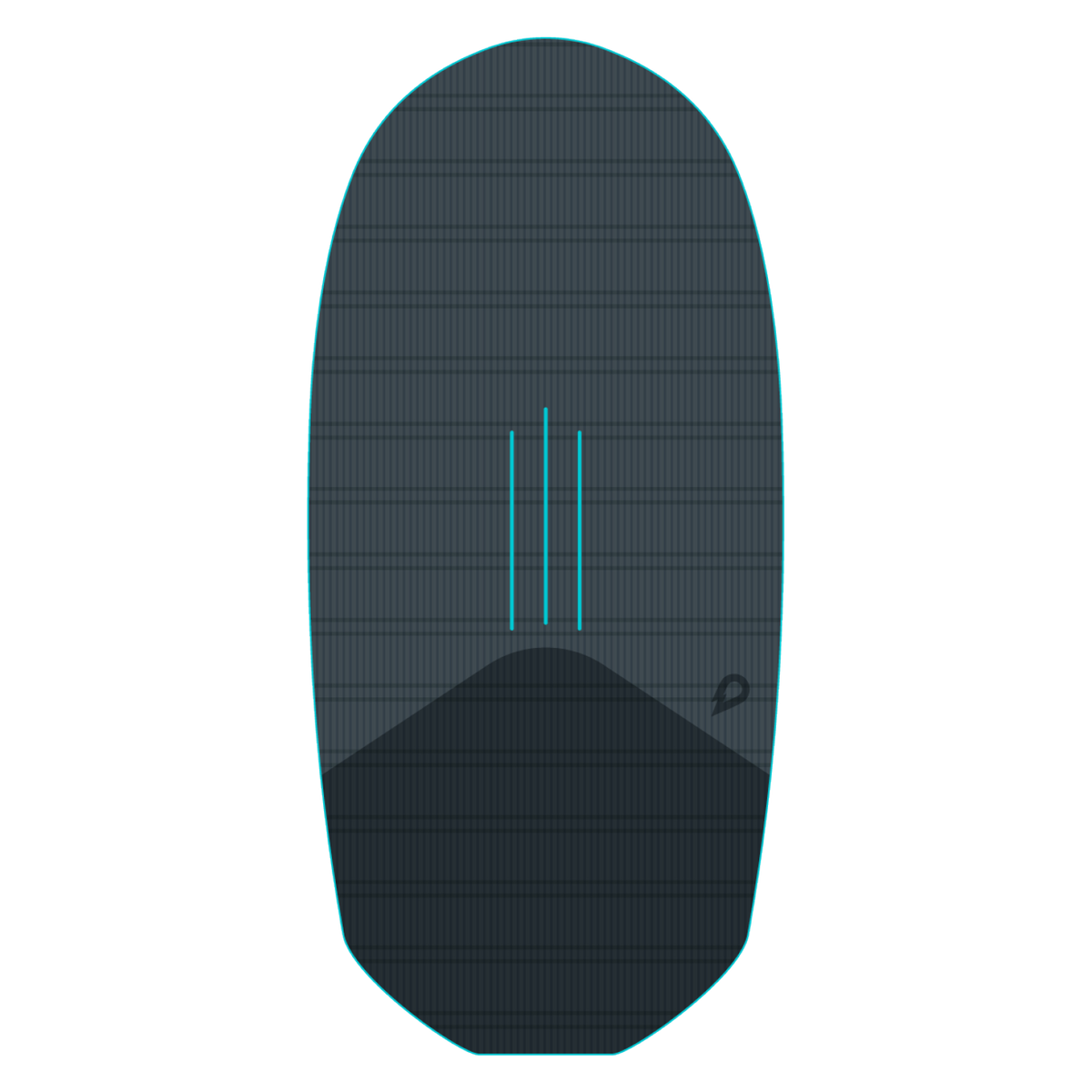 GONG | Wingfoil Ridge Traction Pad - Shape Cruzader Squash FSP Pro