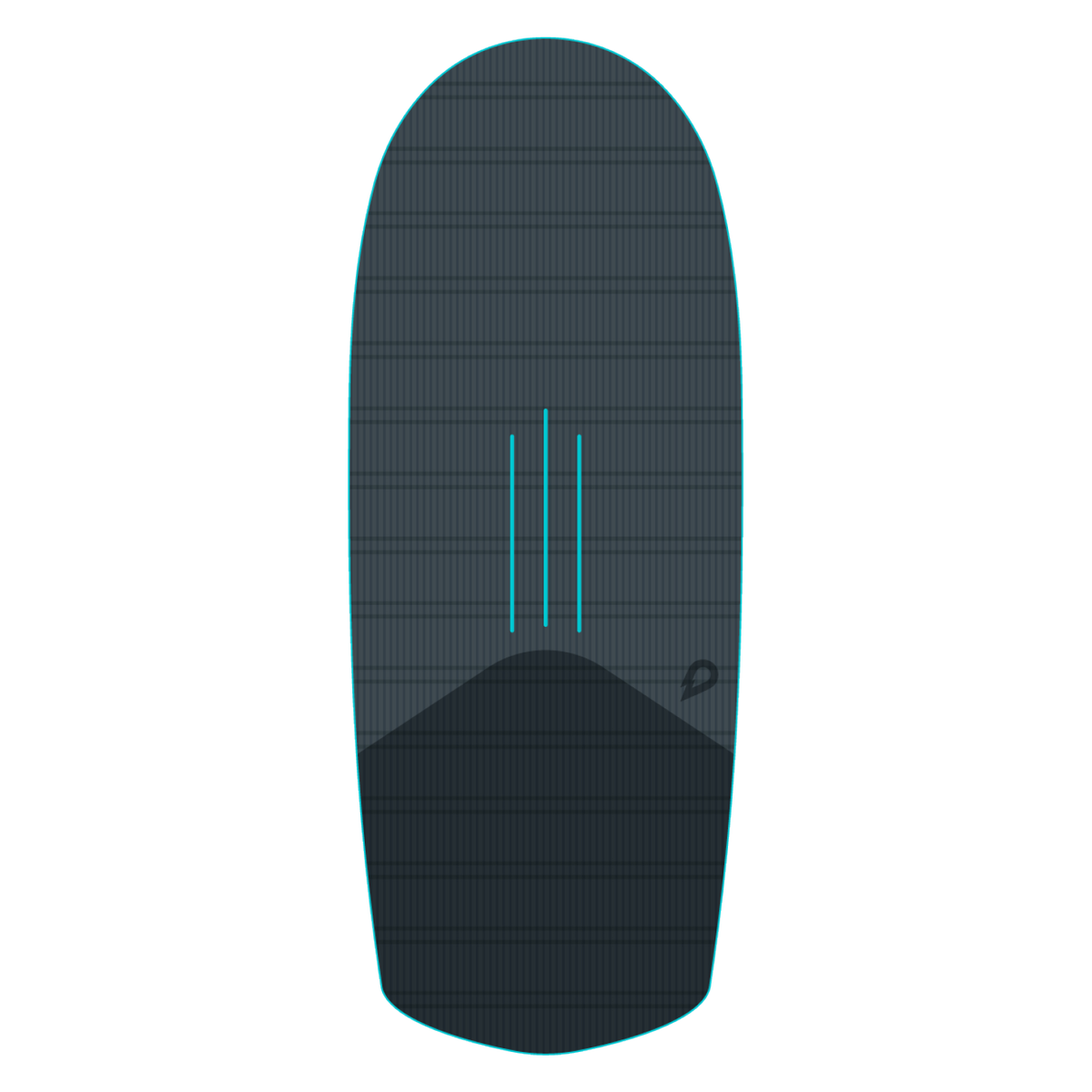 GONG | Wingfoil Ridge Traction Pad - Shape Cruzader Point LW FSP Pro