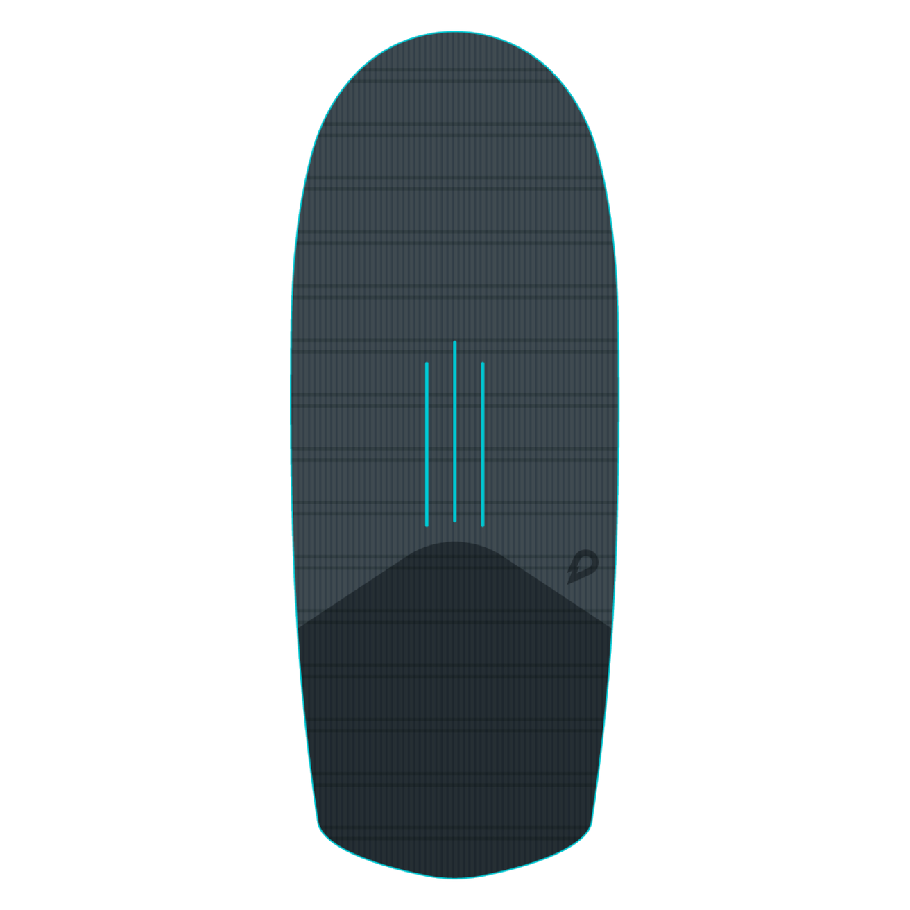 GONG | Wingfoil Ridge Traction Pad - Shape Cruzader Point LW FSP Pro