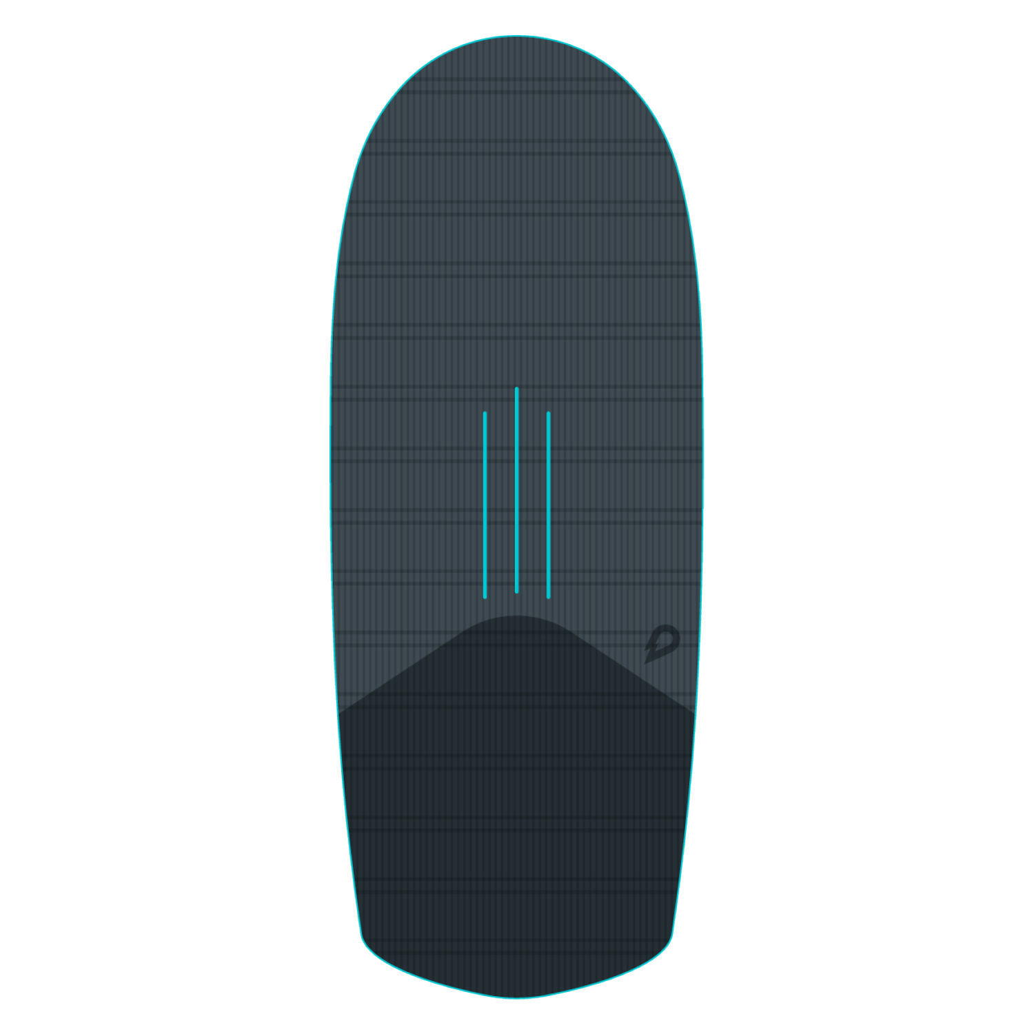 GONG | Wingfoil Ridge Traction Pad - Shape Cruzader Point LW FSP Pro