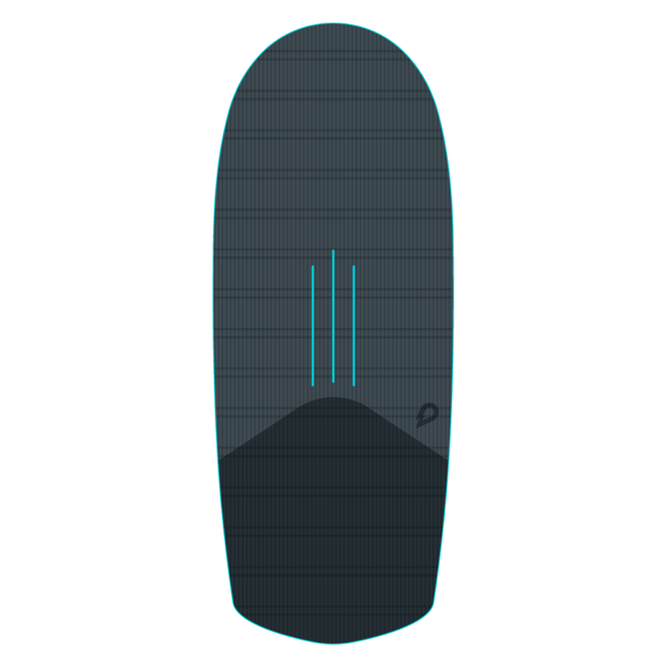 GONG | Wingfoil Ridge Traction Pad - Shape Cruzader Point LW FSP Pro