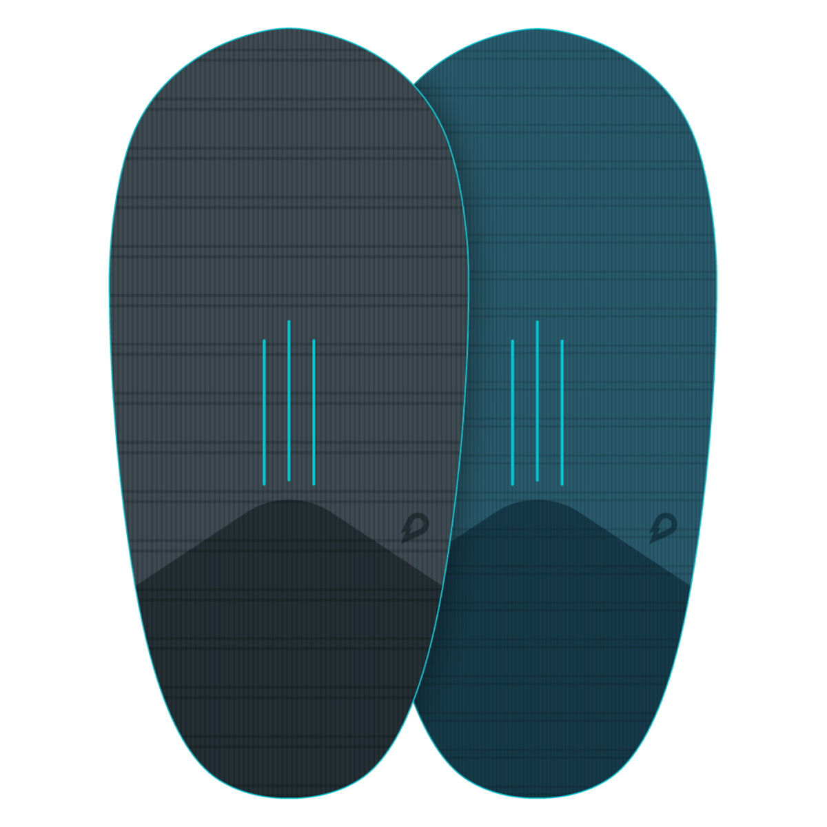 GONG | Wingfoil Ridge Traction Pad - Shape Lemon FSP 2X / FSP Pro