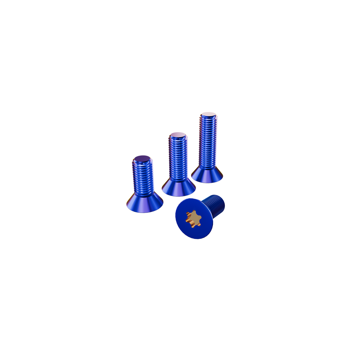 GONG | Foil Vis Tête Fraisée Torx Titane M8
