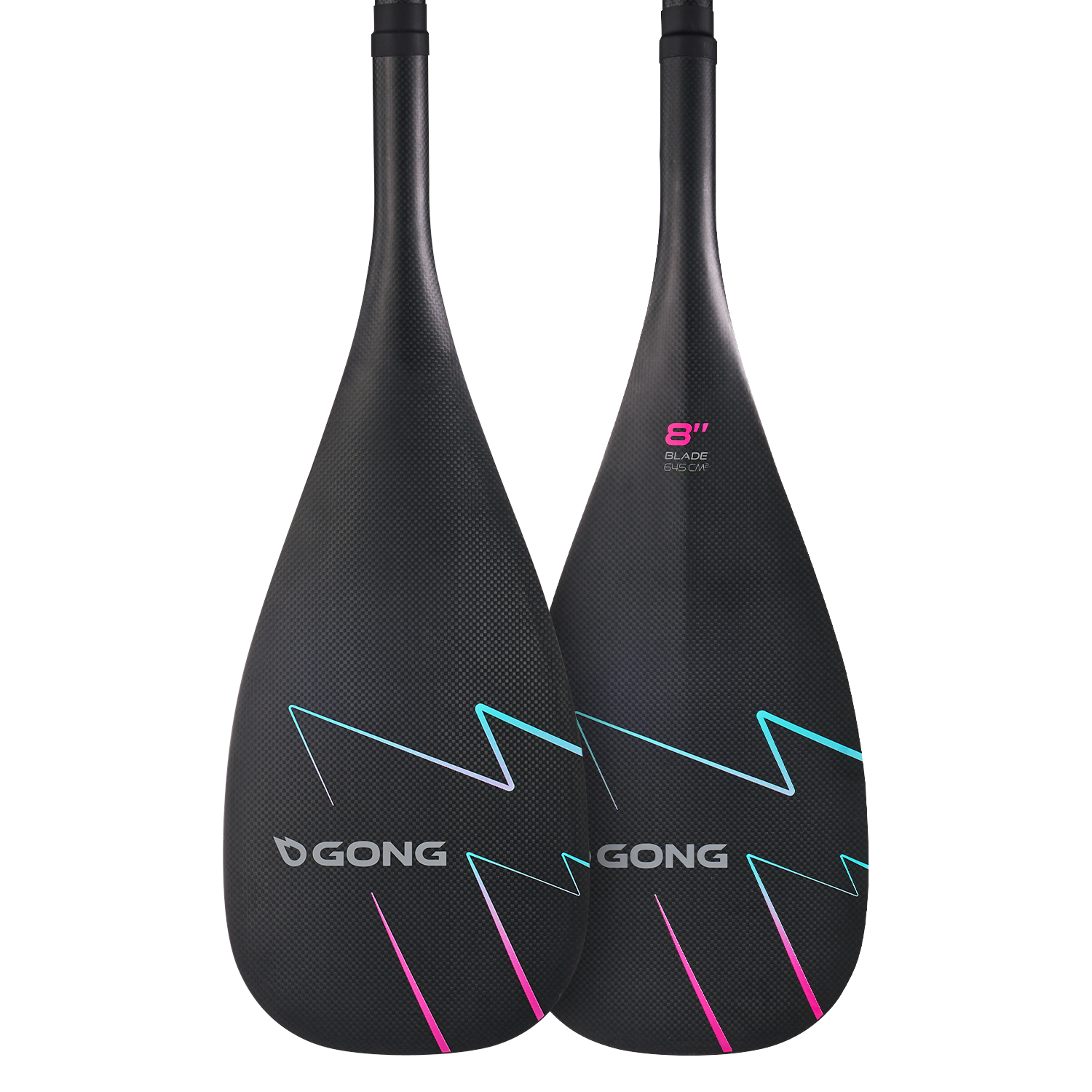 Pagaie Carbon Pro 8 - Carbon Pink / Blue 170cm Second Hand 14041