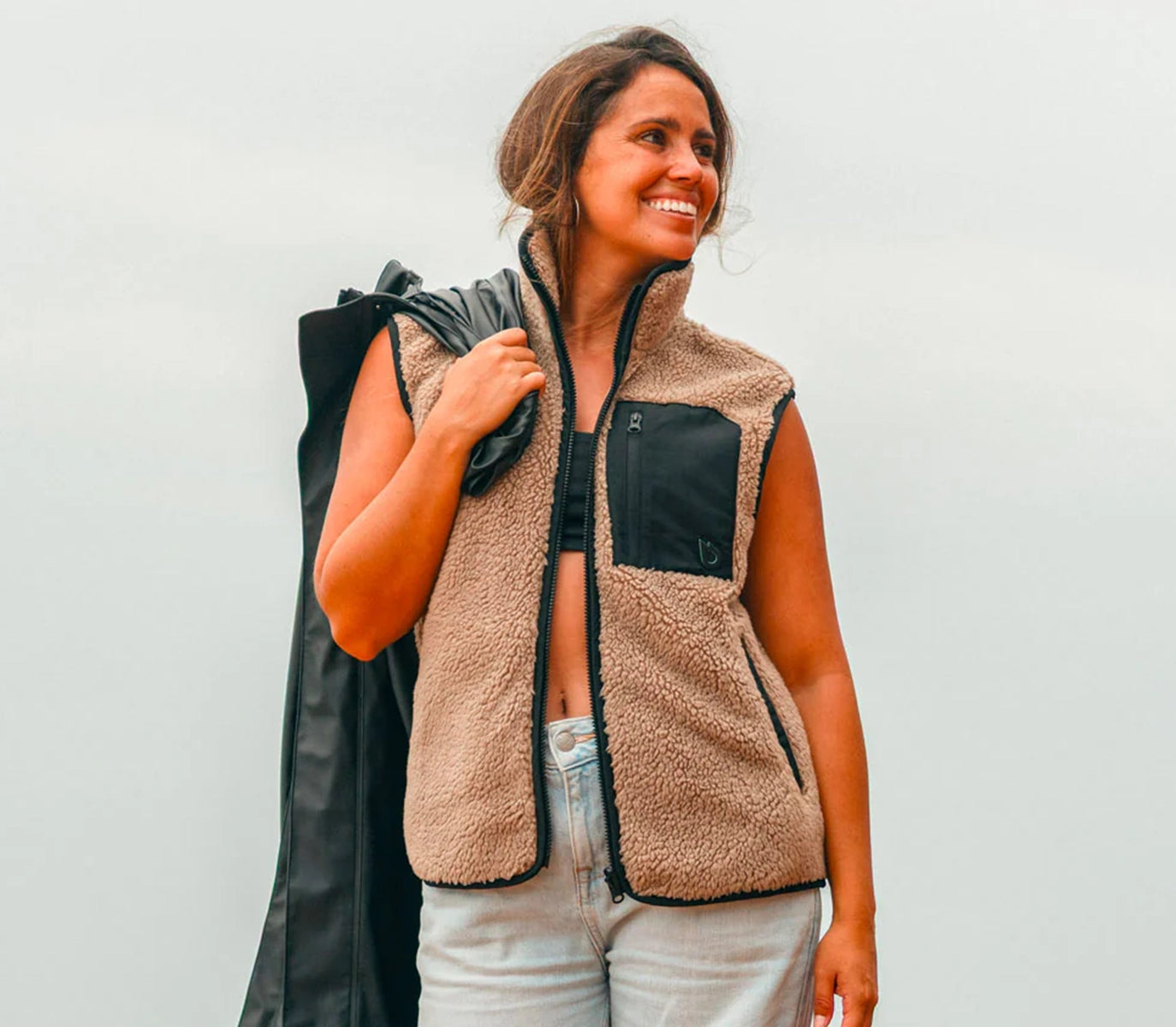 GONG | Wear Unisex Sleeveless Fleece Combo Mid-Layer