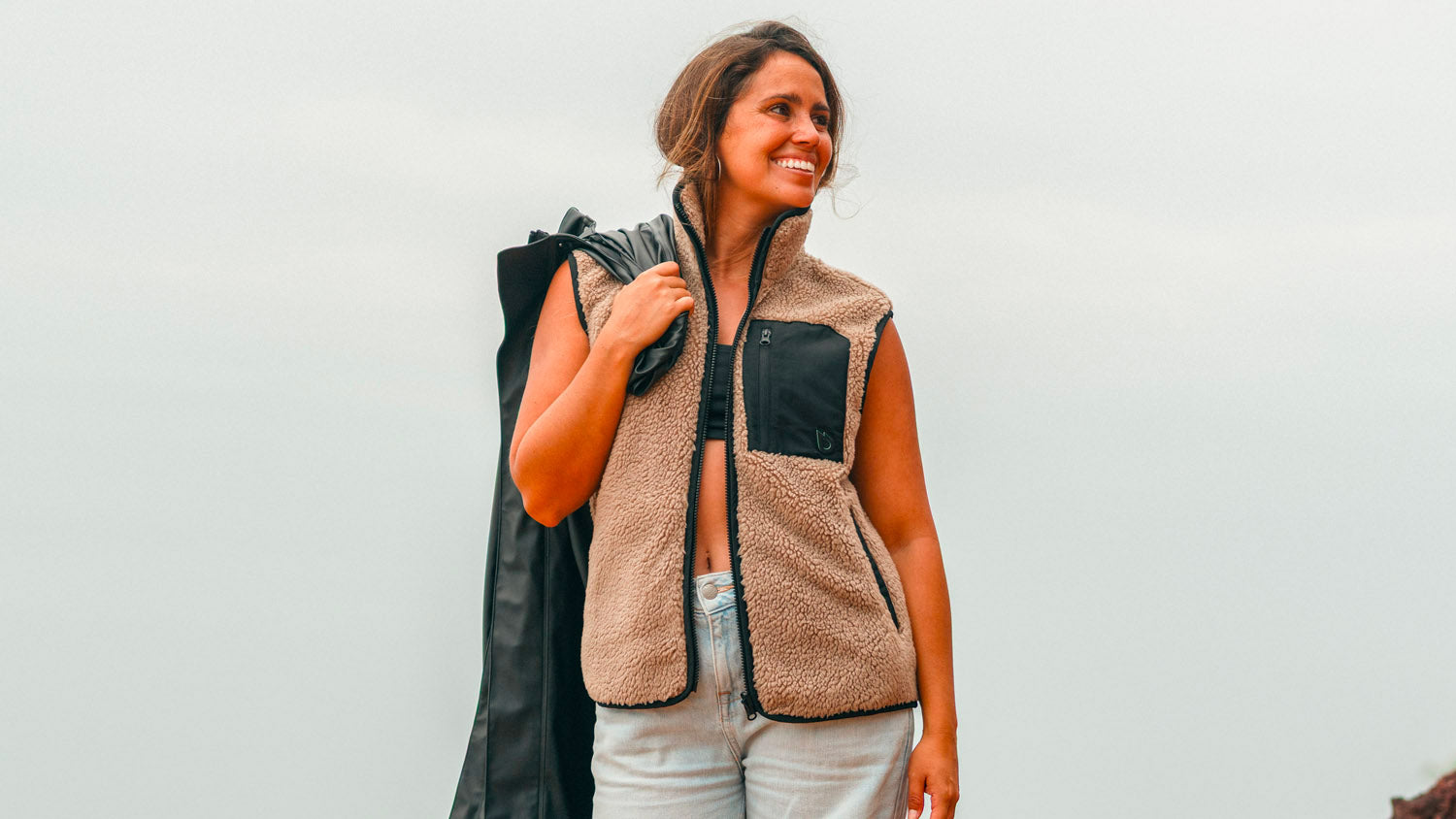 GONG | Wear Unisex Sleeveless Fleece Combo Mid-Layer
