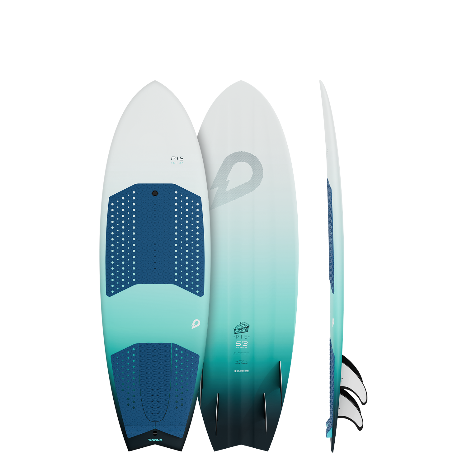GONG | Kiteboard Pie FSP 2X