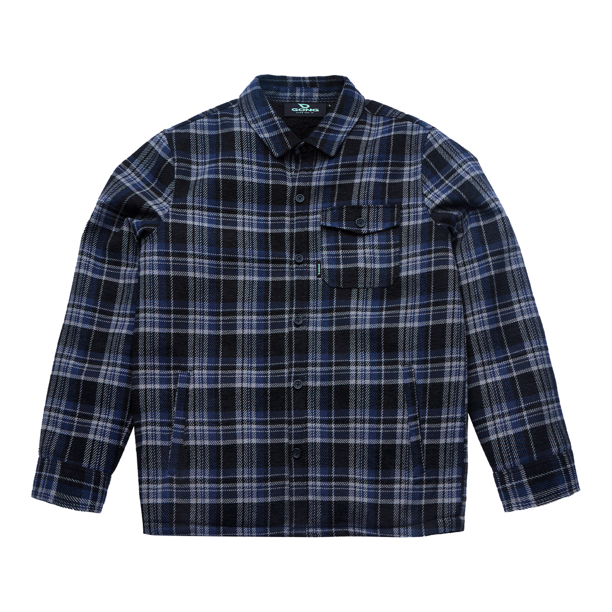GONG | Surchemise Dryfleece À Carreaux Unisexe