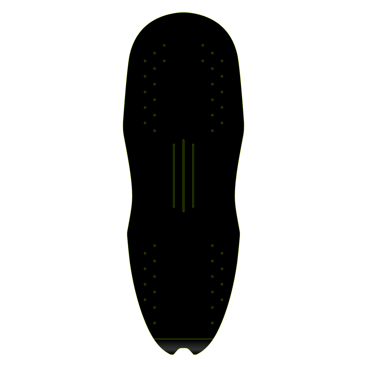 GONG | EVA Surf foil Brushed Pad Shape Lemon