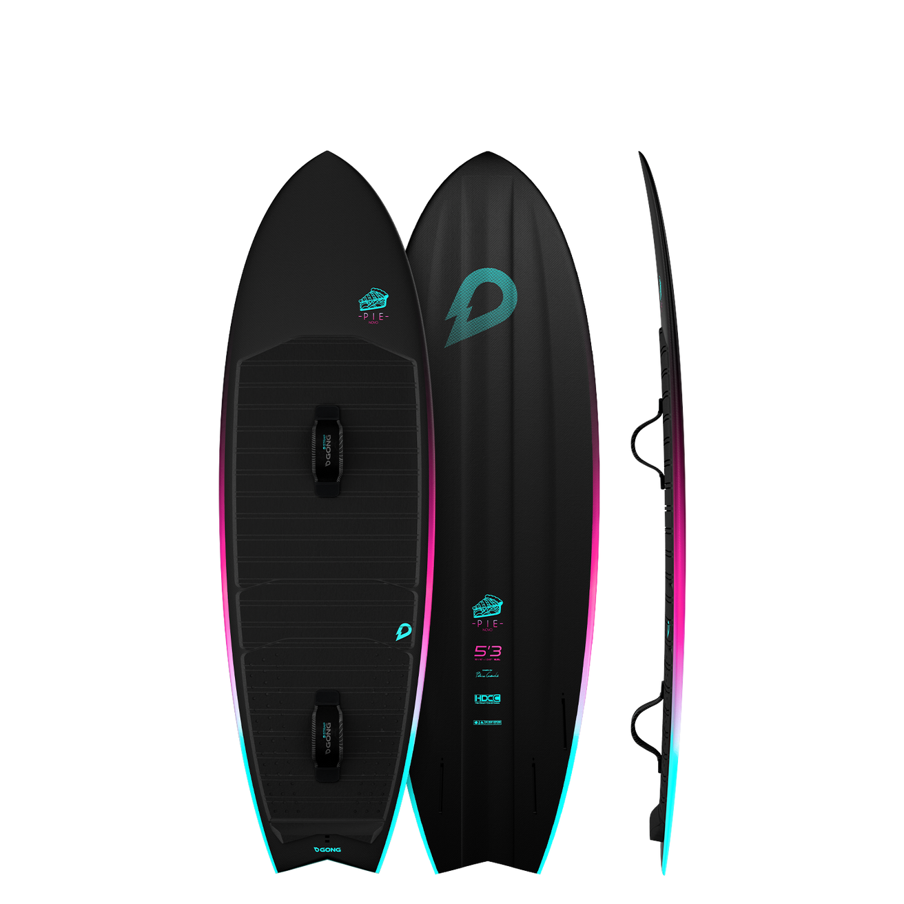 GONG | Kiteboard Pie NOVO Strapped HDCC