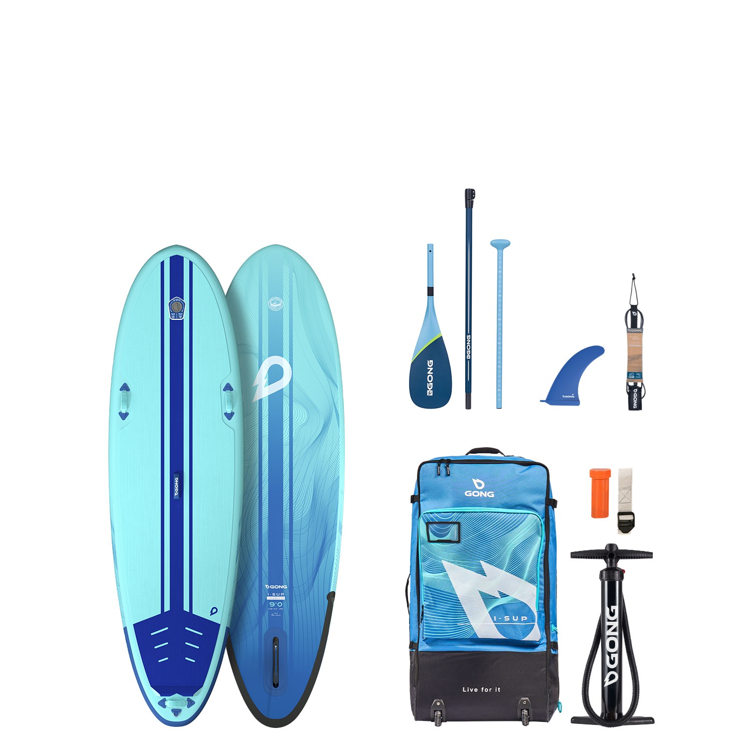 Pack | Pack I-SUP Inflatable Longboard
