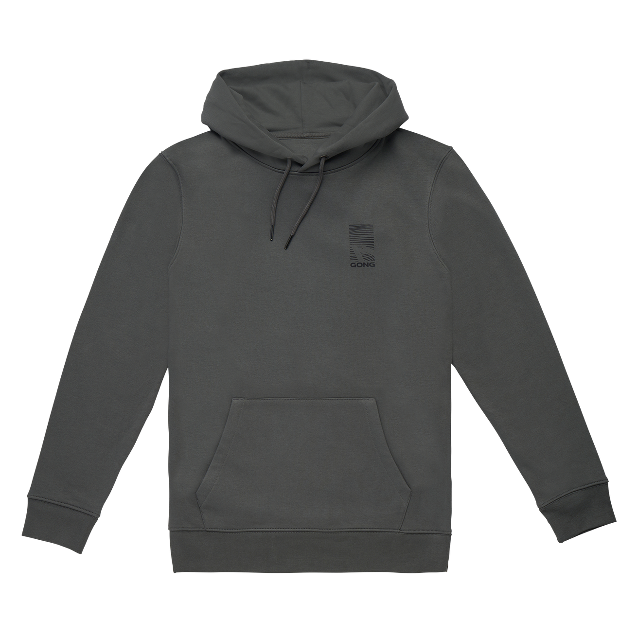 GONG | Unisex Graphic Swell Hoodie in Organic Cotton.