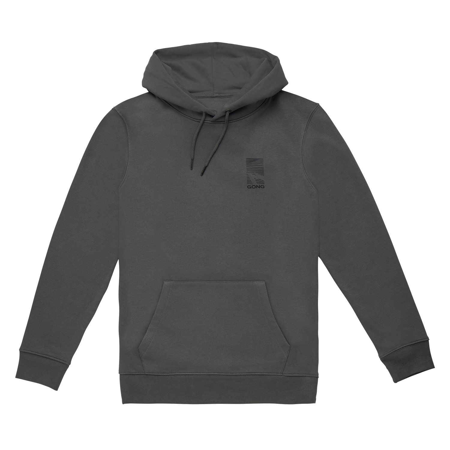 GONG | Unisex Graphic Swell Hoodie in Organic Cotton.