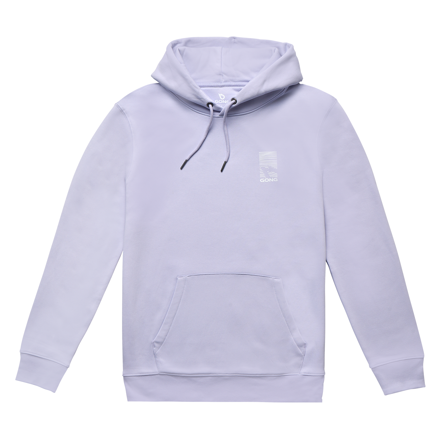 GONG | Unisex Graphic Swell Hoodie in Organic Cotton.