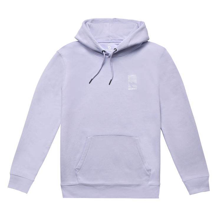 GONG | Unisex Graphic Swell Hoodie in Organic Cotton.
