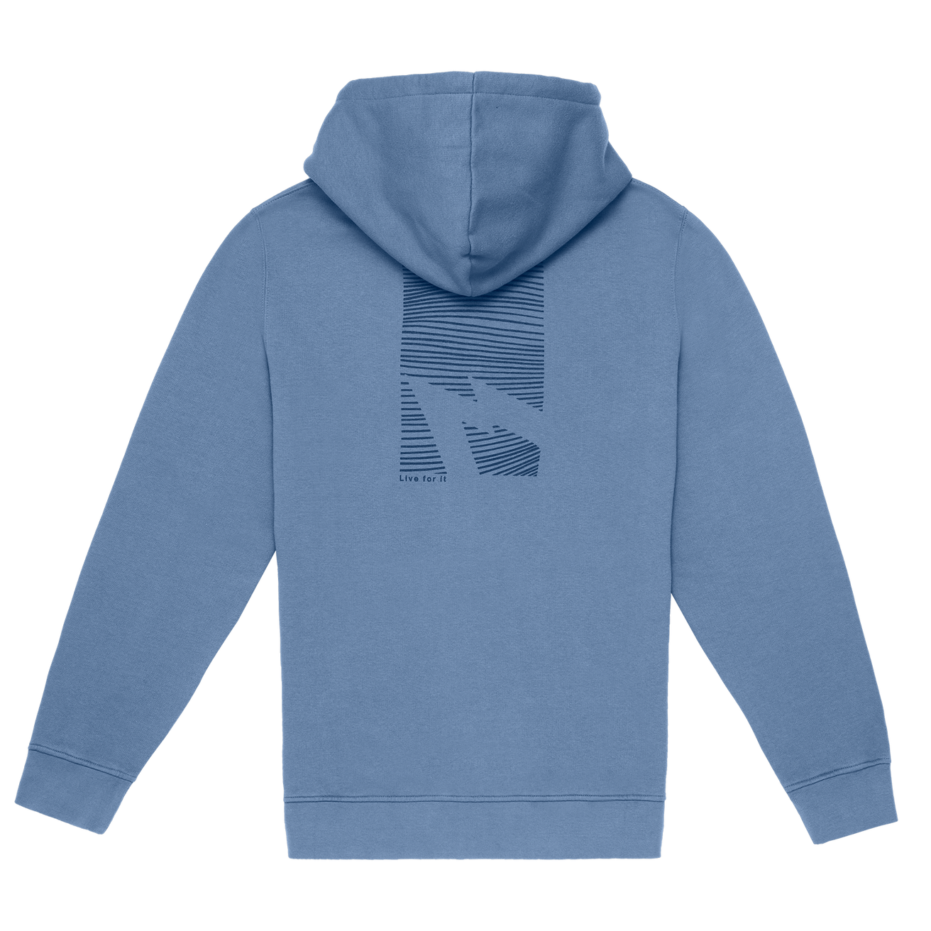 GONG | Unisex Graphic Swell Zip-Up Hoodie
