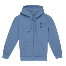 GONG | Unisex Graphic Swell Zip-Up Hoodie