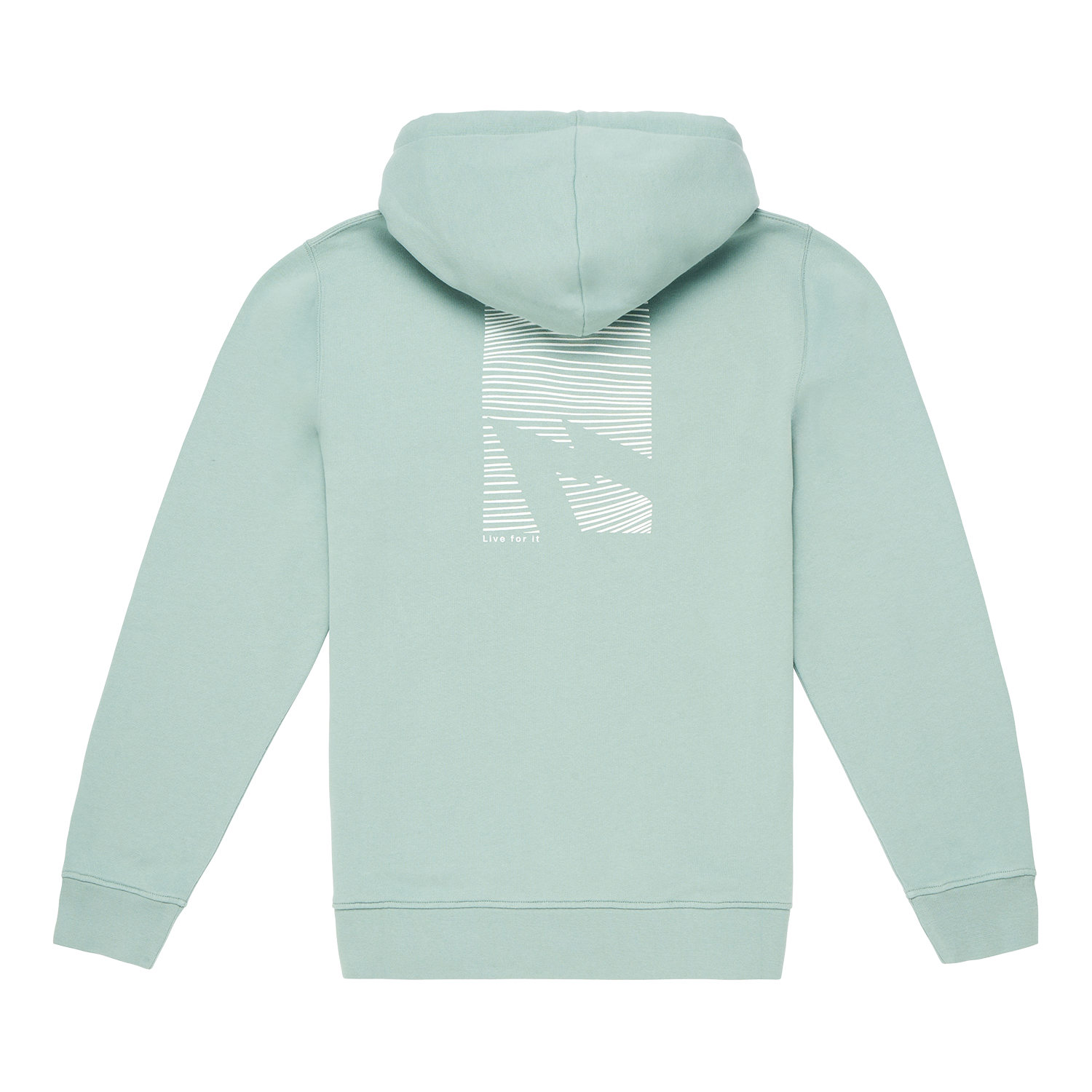 GONG | Sweat À Capuche Zippé Graphic Swell Unisexe