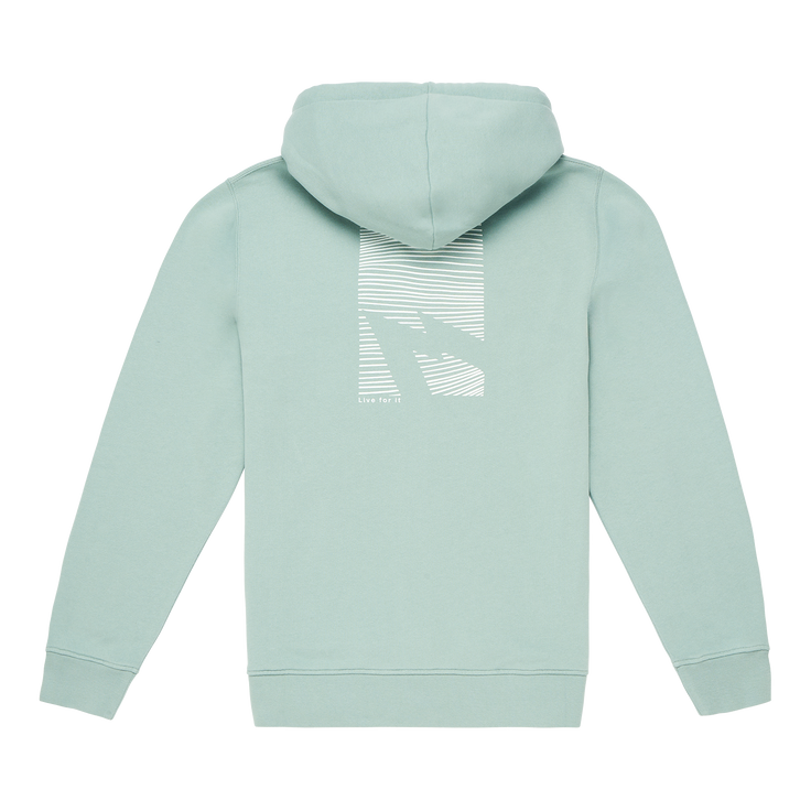 GONG | Sweat À Capuche Zippé Graphic Swell Unisexe