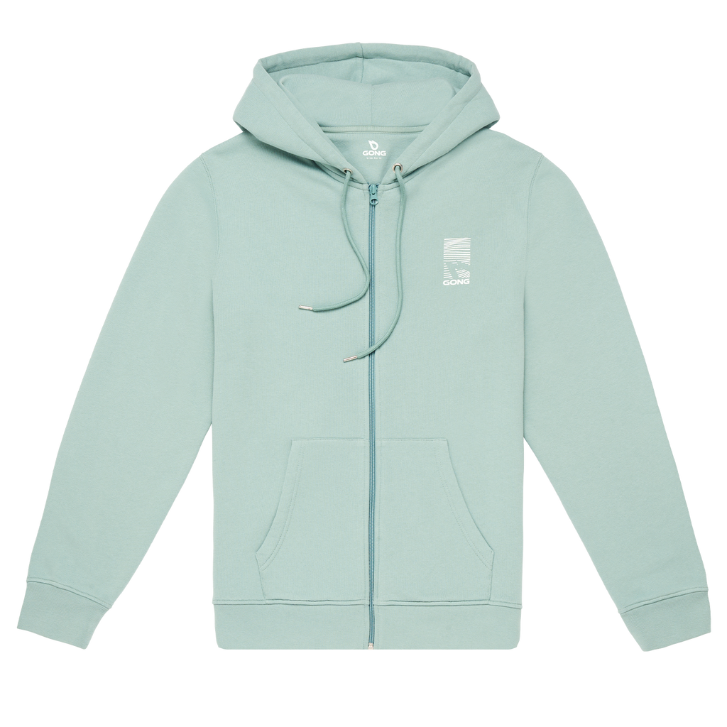M / GREEN SAGE/WHITE