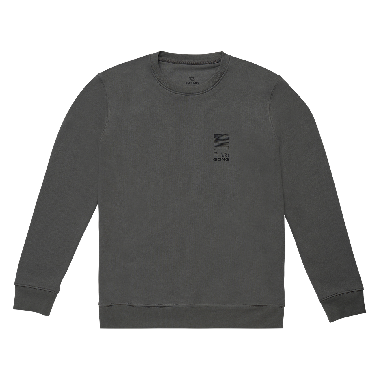 GONG | Unisex Graphic Swell Sweatshirt in Organic Cotton.