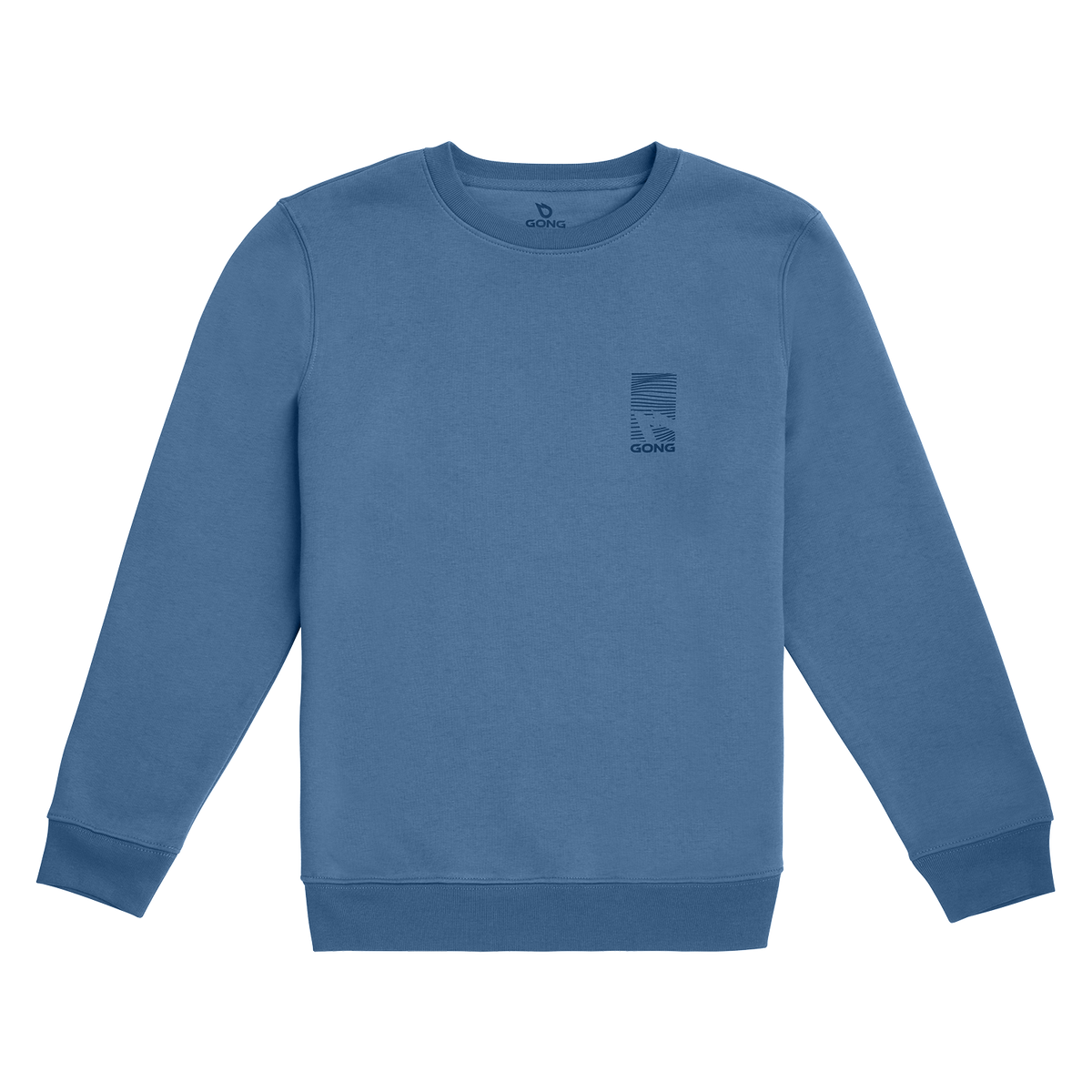 GONG | Sweat Graphic Swell Unisexe en Coton Biologique