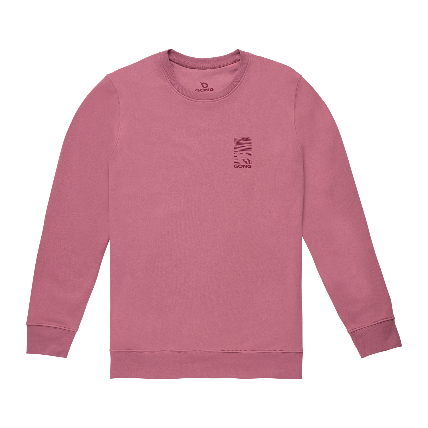GONG | Unisex Graphic Swell Sweatshirt in Organic Cotton.
