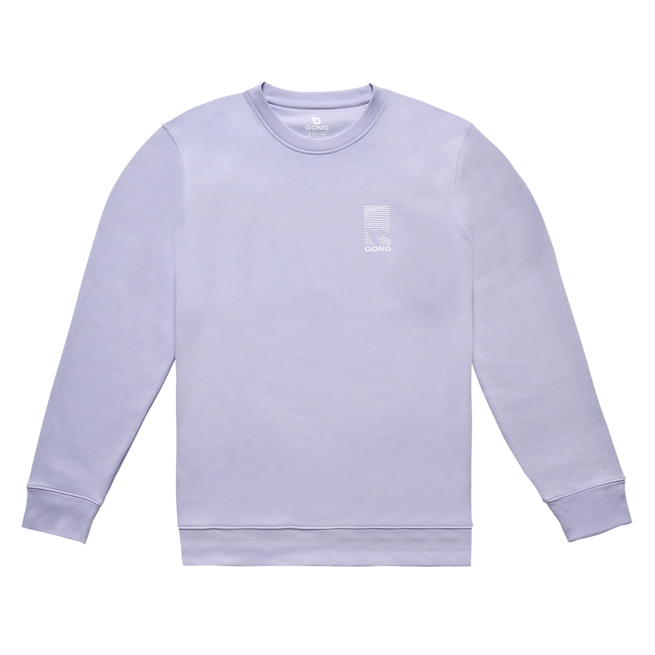 GONG | Unisex Graphic Swell Sweatshirt in Organic Cotton.