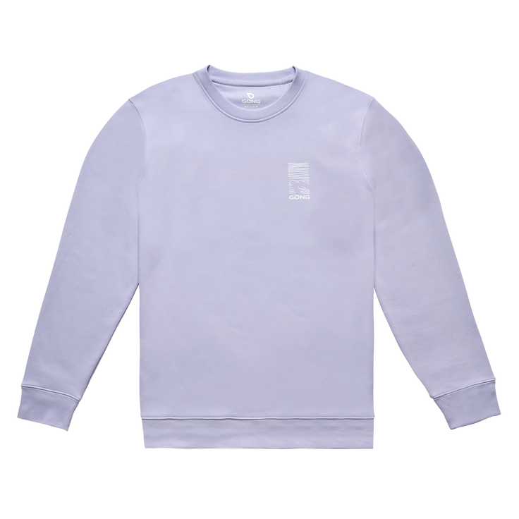 GONG | Unisex Graphic Swell Sweatshirt in Organic Cotton.